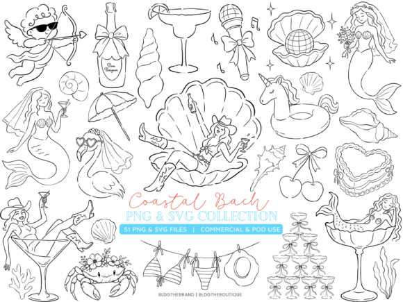 Download 51 Coastal Bachelorette Party SVG PNG - Bachelorette party svg Collection